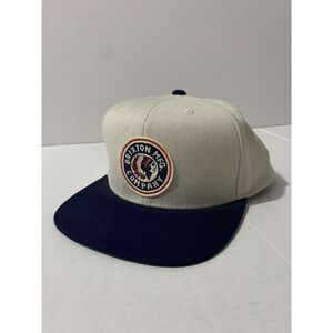 Brixton MFG Company Chief Logo Snapback Adult Hat Native Chieftain Wool Blend